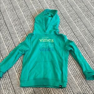 Vineyard Vines Aqua Hoodie with Logo Detail